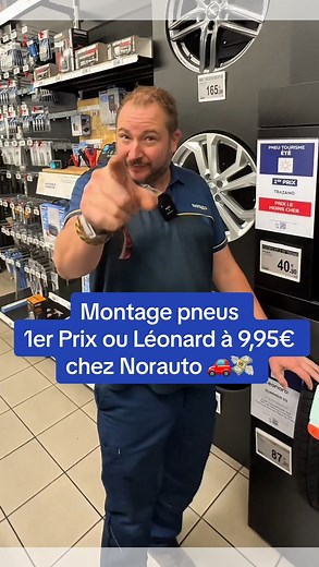 Besoin de changer vos pneus sans vous ruiner ? 🛞 Chez Norauto, profitez du montage pneus à seulement 9,95€ ! 🥳 👉 Pour tout achat de 2 pneus ou plus 1er Prix ou Léonard (été, 4 saisons ou hiver) montage complet (montage, équilibrage, valve). 📍 Offre valable dans les centres Norauto participants. #voiture #pneus #bonplan #norauto #capcut | Norauto Balaruc
