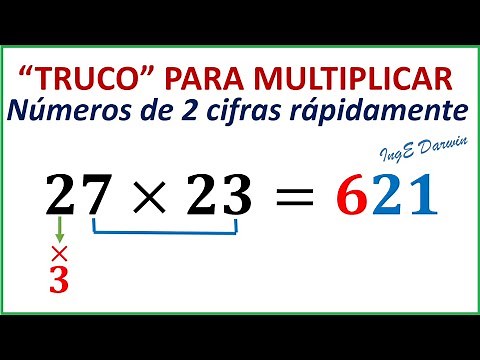 Método para multiplicar de forma rápida varios números de 2 cifras - Sorprende a tu profesor