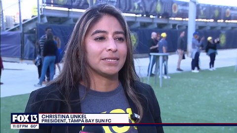 Tampa Bay Sun honored for inaugural championship 