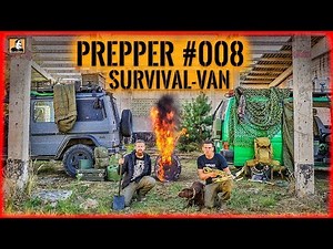 Flucht mit PREPPER NOTFALL VAN #008 | ÜBERLEBEN im ERNSTFALL | Survival Mattin