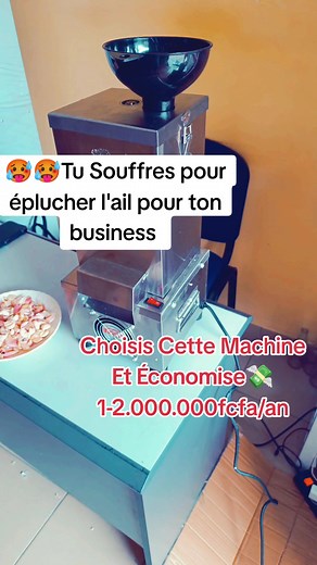Idée Innovante : Machine Éplucheuse d'Ail pour Entrepreneurs