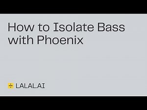 Extract Clear Bass From Any Song Using Our New Algorithm