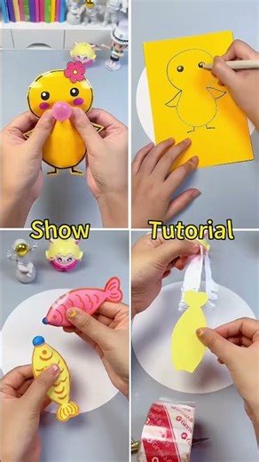 Diy Breathing Duck And Fish ~ So Cute!#diy #craft #easycrafts #kidscrafts #diyboat