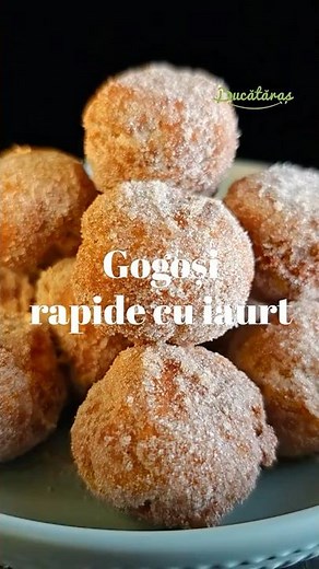GOGOSI rapide cu iaurt - Reteta delicioasa si aromata