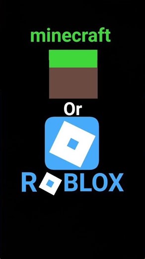 team roblox or team minecraft who will win? #roblox #minecraft