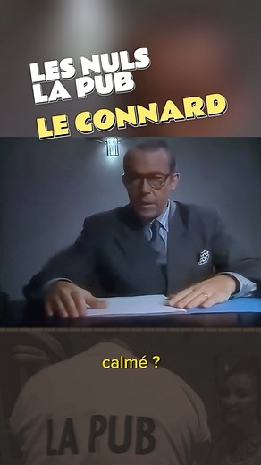 LES NULS : "LE CONNARD" 🫢 On en connaît tous un comme ça, non? Envoie à ton conn@rd préféré! 😂 #LesNuls #humour #banque #banquier #pub #faussepub #connard #lesnulslémission #alainchabat | LES NULS
