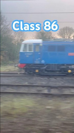 Class 86 electric locomotive at Carnforh in Lancashire #electriclocomotive #britishrailways #railway