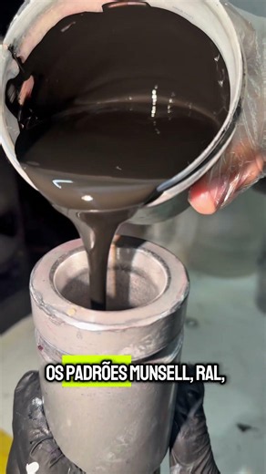 🖤 Black C padrão Pantone ✨ Isso mesmo, fazemos cores padrões industriais como RAL Pantone e Munsell
