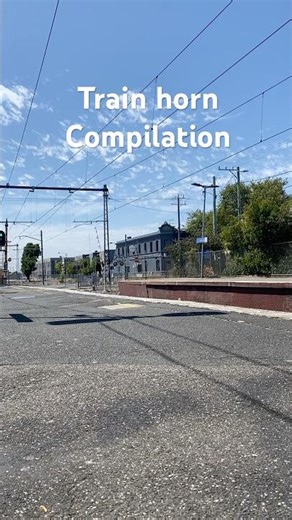 Train horn compilation 2025 to 2026 #railwaycontent #train #compilation#railfan