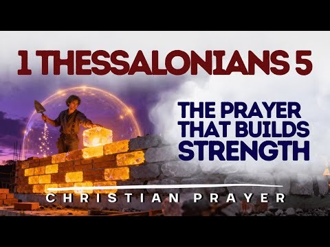 "Build Each Other Up" — The Prayer That Turns Words Into Strength | 1 Thessalonians 5:11