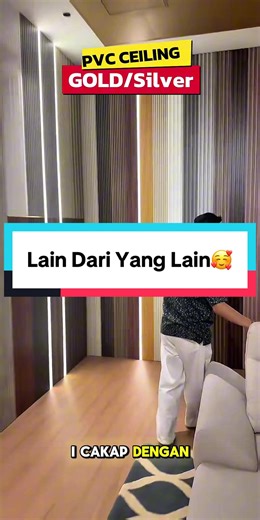 PVC Ceiling warna gold vs silver: Pilihan terbaik untuk rumah anda