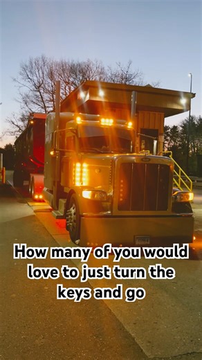 Absolute class 😎 custom Peterbilt 389