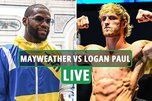 Floyd Mayweather vs Logan Paul: UK start time, live stream, TV channel, card