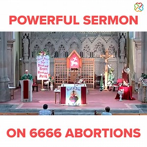 WATCH: Monaghan priest's powerful sermon on the tragedy of 6,666 babies killed in the first year of Ireland's abortion regime. | Life Institute