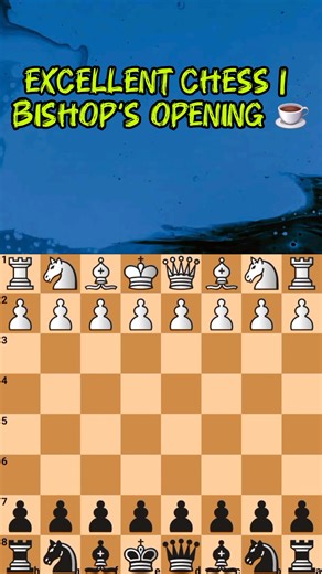 119K views · 875 reactions | Excellent Chess | Bishop's Opening ☕ #chessgame #chesslovers #chess #chessbaseindia #FacebookGaming #inshot #shorts | Beginner's Chess | Facebook