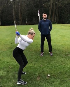 Who do you trust THIS much? 😳 Lucy Robson #GolfBabes #SundayFunday | Golf Babes