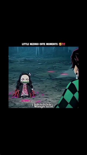 nezuko cute moments 🥰 #demonslayer #nezukochan #tanjiro #kny