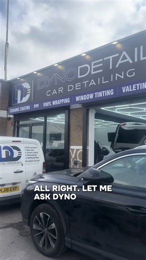 Let me ask Dyno Details some questions… 👀🎤 First question: How much are full car window tints? Answer: Just £100 at Dyno Details. Professional installation. No bubbles. No shortcuts. Just clean work every time. 📍 Dyno Details Selinas Lane, Dagenham RM8 1QH 📞 07388072174 📲 DM to book #WindowTinting #tinting #tinttok #tints #CarTok