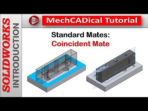 Coincident Mate In SolidWorks