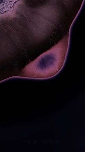 Small universe in every drop. The unseen beauty of chemical reactions. #science #chemistry