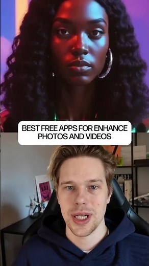 AI photo and video enhancer apps for sharper content. #aitools #videoediting #phototools