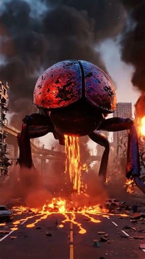 When Nature Becomes a Monster: The Exploding Beetle