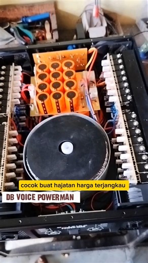 DBvoice powerman mantab buat Subwofer #audio #diy #sound #soundsystem #poweramplifier
