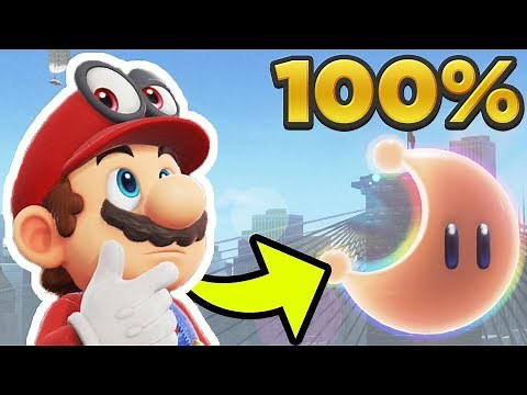 Super Mario Odyssey - Metro Kingdom ALL 81 POWER MOON LOCATIONS! [100% Guide]