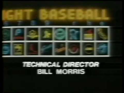 Monday Night Baseball Opening 1979