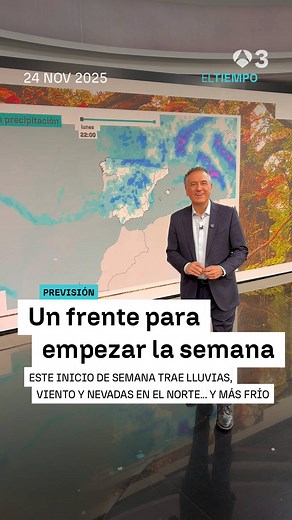 9.8K views · 502 reactions | ️ Viento y lluvias... que comienzan a desaparecer ☔ El frente va a descargar aire frío en la zona norte del país ☕ Estos días el tiempo invita a quedarse en casa… y nada mejor que hacerlo con un buen café 朗 Llega el Black Friday con la Ninja Luxe Café, la cafetera que convertirá tu cocina en tu cafetería favorita ➡️ Aprovecha y hazte con ella @sharkninja #Publi | Antena 3 Noticias | Facebook