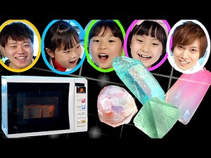 Make jewelry in the microwave! Even kids can do it! [Experiment] Possibility science challenge