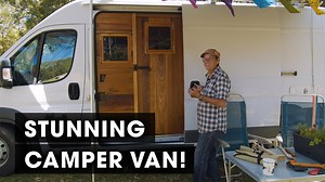 A Woman's Stunning Camper Van Conversion - 1Funny.com