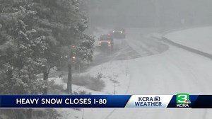 Interstate 80 roads in Sierra remain challenging amid wet weather