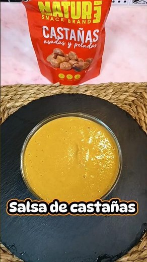 🎄 La Mejor Salsa de Castañas para Navidad (Fácil y Deliciosa) #navidad2025