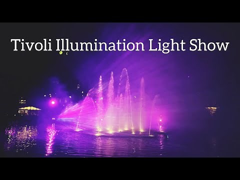 Tivoli Gardens ILLUMINATIONS Light Show, Copenhagen | Summer 2022 | 4k 60fps