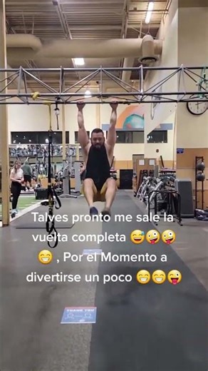Gymnast Hangs Upside Down and Spins on Bar#gymnastics #workoutmotivation #gymlife