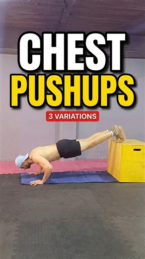 How to Train Chest (The ONLY 3 Pushups You Need)