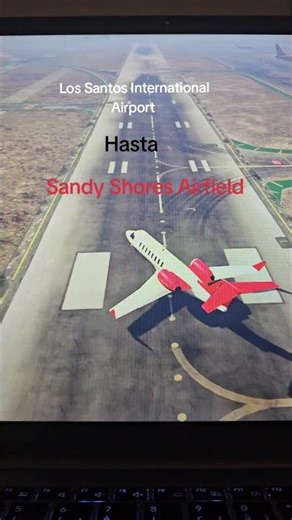 Los Santos International Airport Hasta Sandy Shores Airfield #apoyo #gta