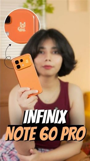 Infinix Note 60 Pro ⚡ Active Matrix Display 🫀 HeartRate & SpO2 Sensor #shorts #infinix