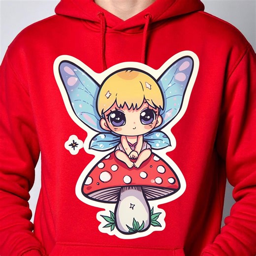 Whimsical Cute Character PNG Bundle | Kawaii Fairy, Cute Bull & Gothic Potion Stickers | Printable Clipart - Etsy