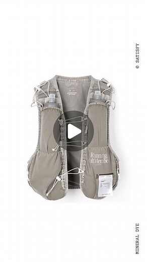 SATISFY on Instagram: "Through mineral dyeing, we harness the power of the Earth, coloring our gear with nature’s own palette. Mineral dyeing involves extracting pigments from naturally occurring minerals which are then applied to the fabric. This low impact process is done by hand, giving each product a unique, Earth-derived tone. The Satisfy Mineral Dye Program is currently available across a select range of Satisfy Technologies and launches today in our new Justice™ Cordura Hydration Vest and