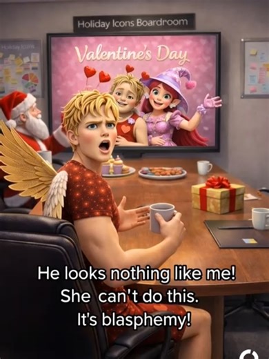 Cupid and Valentina Episode 13 Cupid see the revenge commercial Valentina made. Santa thinks it is funny until he see his. Valentina Valentine is in a complicated relationship with Cupid. Is he the one? Or has he pierced her heart? ✨ Meet Valentina Valentine ✨ The Holiday Witch who proves that kindness is the strongest magic of all 💖 No arrows. No tricks. Just cards, courage, and choosing friendship over fear. This is where her story begins… 🪄💌 💗 Love doesn’t have to hurt to be real. 🧙‍♀️ M