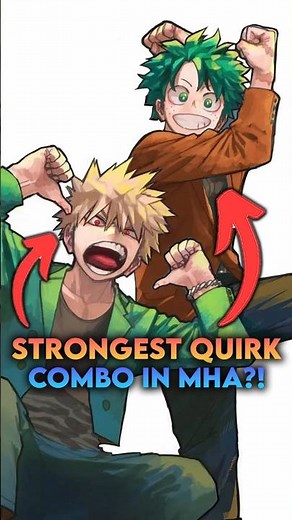Top 5 Strongest Quirk Combinations in My Hero Academia #myheroacademia #anime