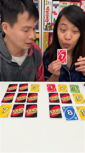 What a comeback!! 🤯 #diygames #unocards #tabletopgames #boardgames #gamenight #funnyfamilygames
