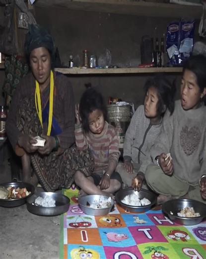 Happy family in the village-Rural life | Villager Lifestyle