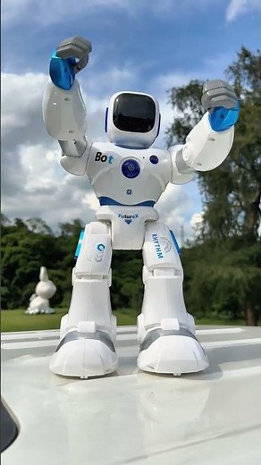 Smart Robot Toy for Kids – Remote, App & Voice Controlled#babytoys #robot #sunlovekids