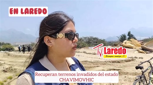 #Laredo Llegaron a desalojarlos pero el conflicto según todavía en estos instantes, mencionan que se equivocaron de lugar de desalojo. | Tv Laredo