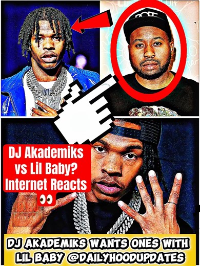 DJ Akademiks Wants Fade With Lil Baby 😂 #lilbaby #djakademiks #shorts #boxing #rap