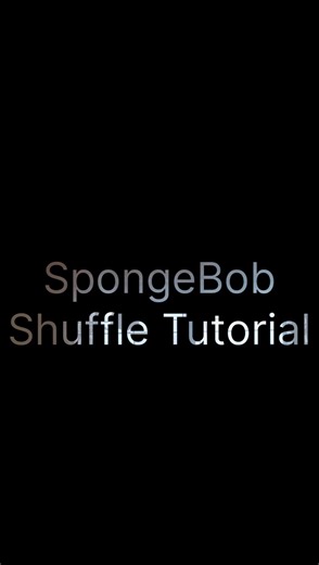 How to do SpongeBob Shuffle #ratdance #spongebobshuffle