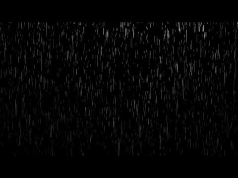 Gentle Rain Sounds for Sleeping 🌧️ 11 Hours Dark Screen | Relaxing Night Rain